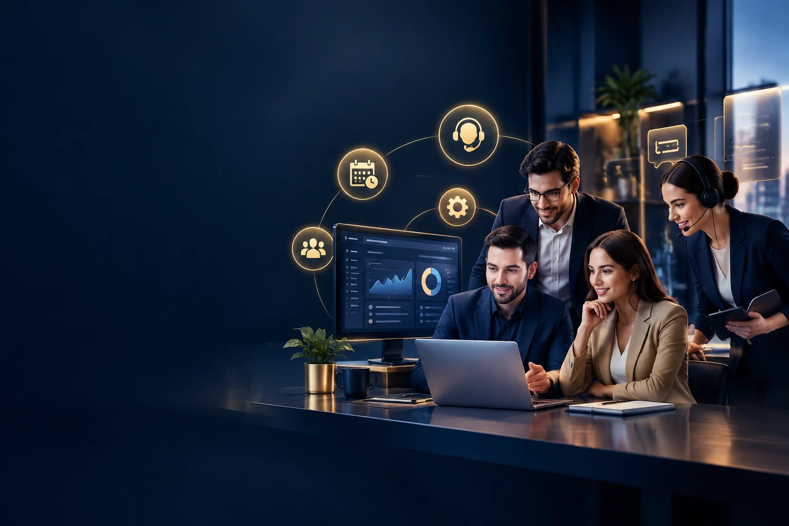 نرم‌افزار ERP هماتار برای کسب‌وکارهای خدماتی و پشتیبانی